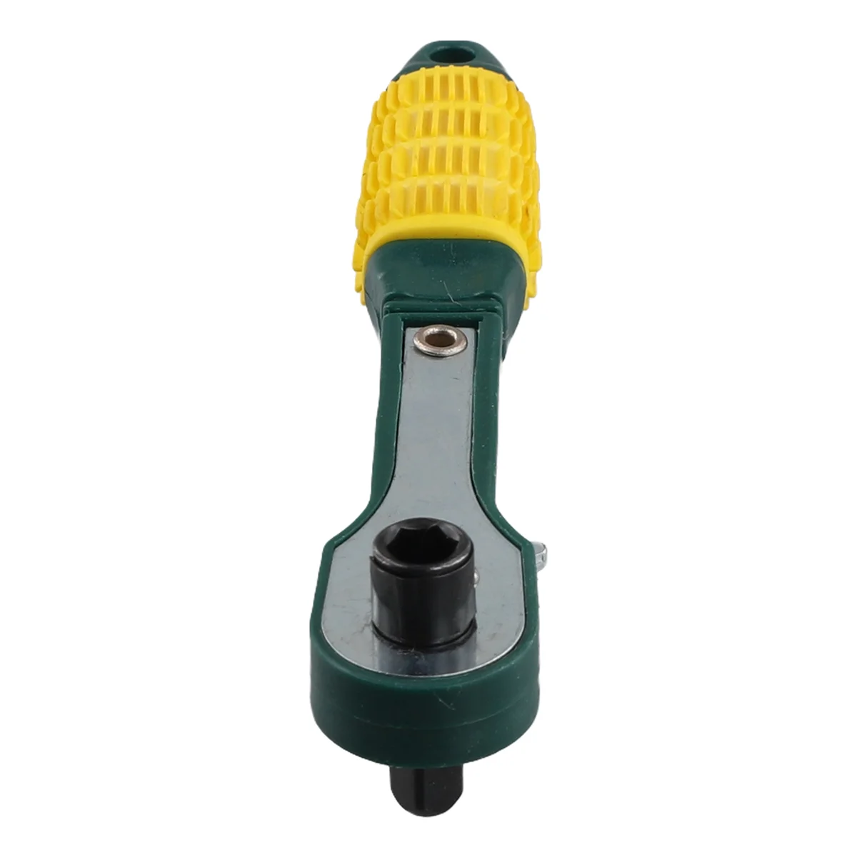 Mini 1/4 Head Screwdriver Pole 6.35mm Inner Hexagon Ratchet Socket Wrench with Dual-head Home Tool Accessory