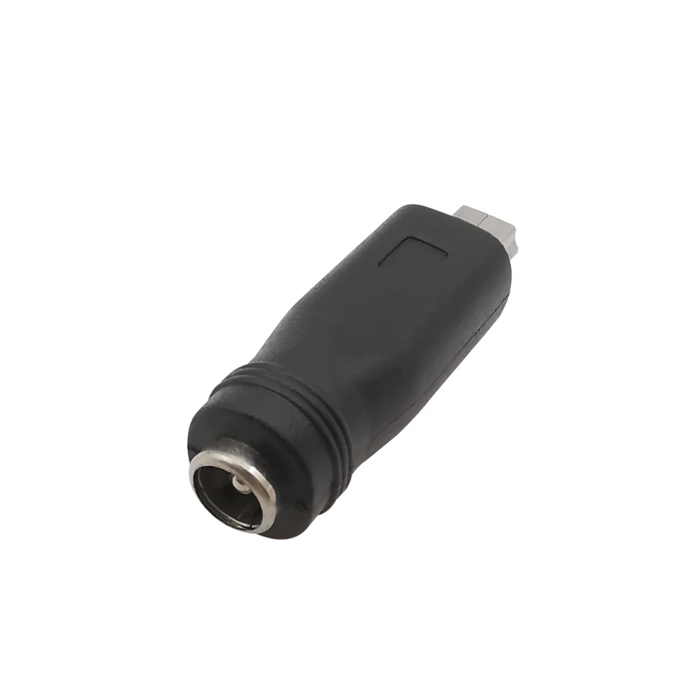 DC Power Connector Converter 5V 5.5 x 2.1mm Female to Type C / Micro USB / Mini USB Male Plug USB Adapter For Computer Phones