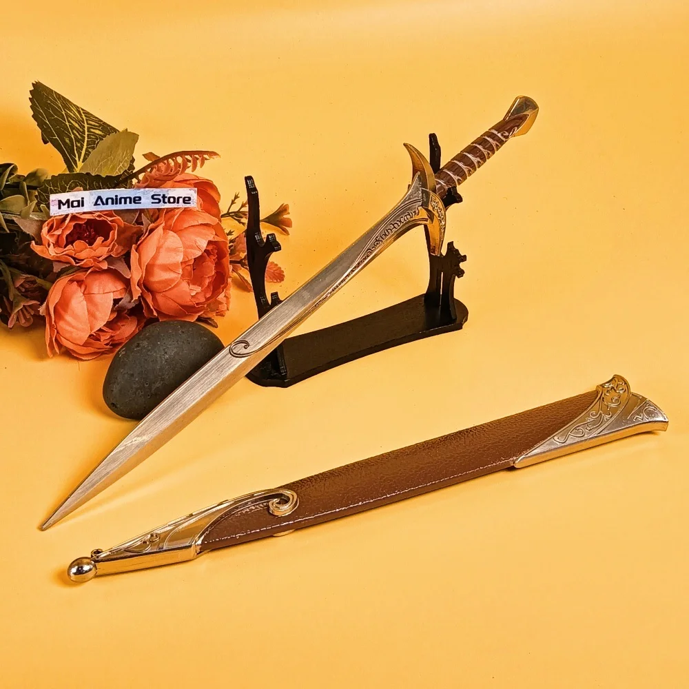 11.6 بوصة حلقة باجينز كاتانا كاتانا اليابانية الحقيقية الساموراي صابر أراغورن السيف القرون الوسطى البهجة نارثيل نينجا سكين لعبة هدية