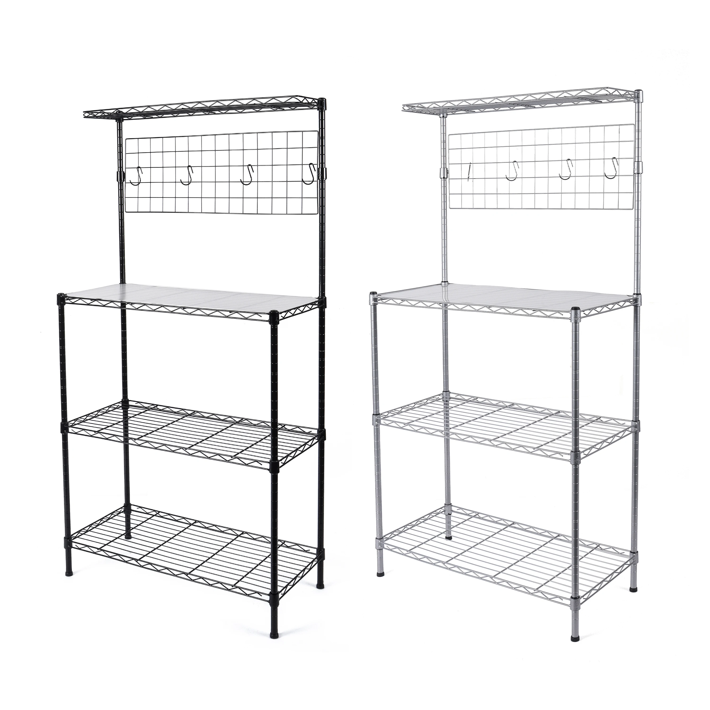 4 Tier Microwave Stand with Storage,14