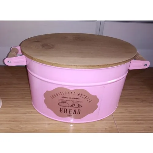 Evvehediyelikeşya Pink Galvanized Should Keep Wood Cutting Tahtalı Breadstuff 12 X32X16 cm