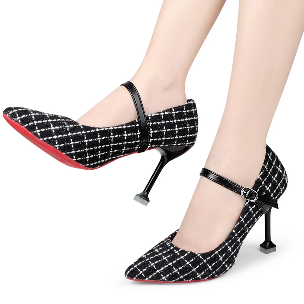 

3Pairs High Heel Straps Creative Beautiful Durable Fixing Buckle Design Prevent Dropping Out Shoes Women Heel Bands Daily