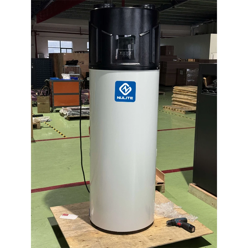 Nulite 200L Stainless Steel Tank Domestic Hot Water All In One R290 Heat Pump Water Heater High Temperature 220v