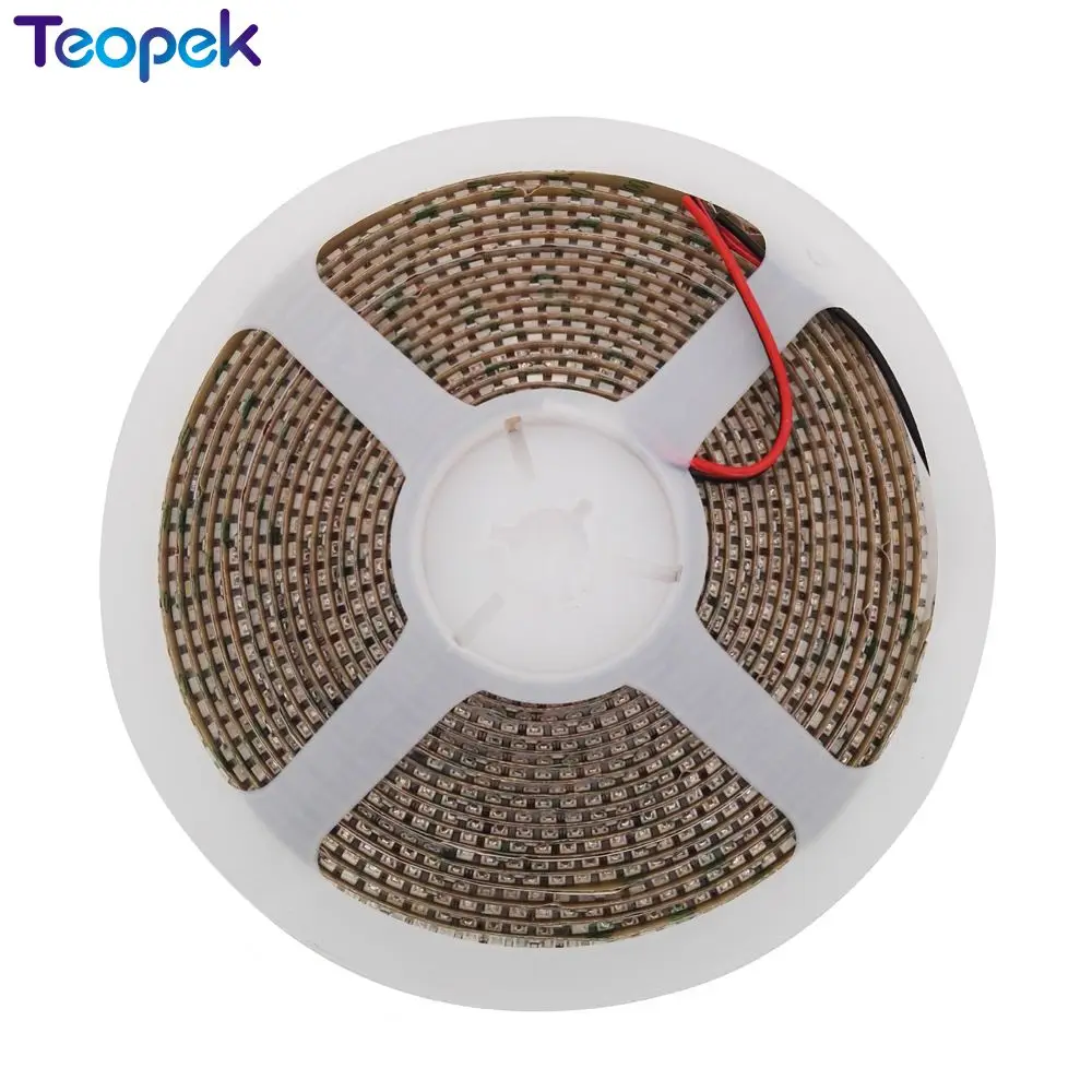 LED Strip 2835 240 LEDs/m DC12V 24 v Hoge Helderheid 1200 LED Enkele Rij Flexibele LED Licht Warm Wit/Wit RGB 5 m/partij
