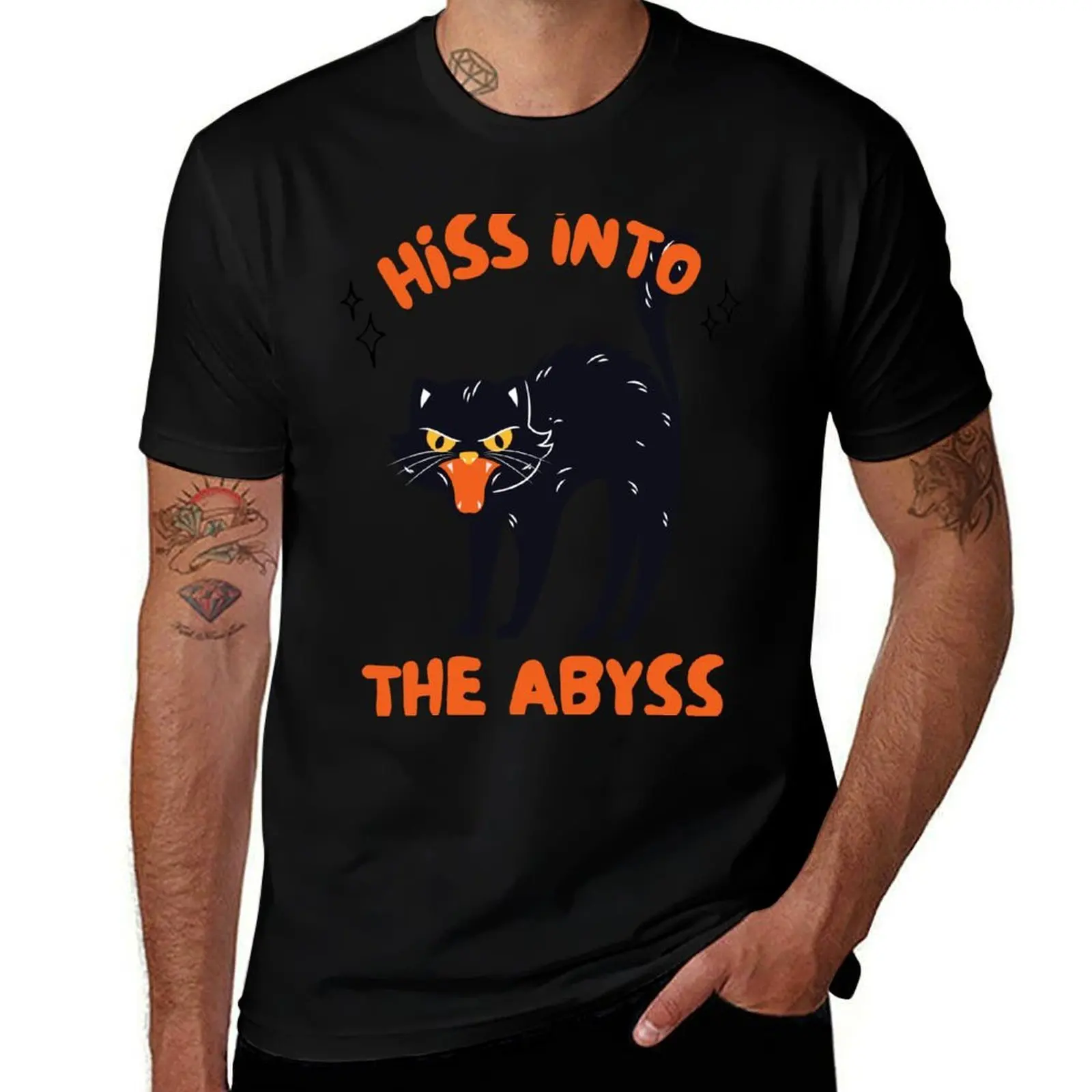 HISS INTO THE ABYSS T-Shirt UV Sun Protection Tee Shirt T-Shirt