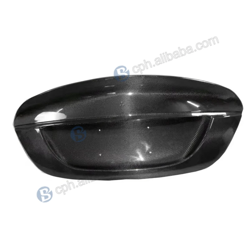 BENSNEES Modified Car Black CSL Style Carbon Fiber Trunk For Mercedes Benz C-Class W205 C200 C260 C300