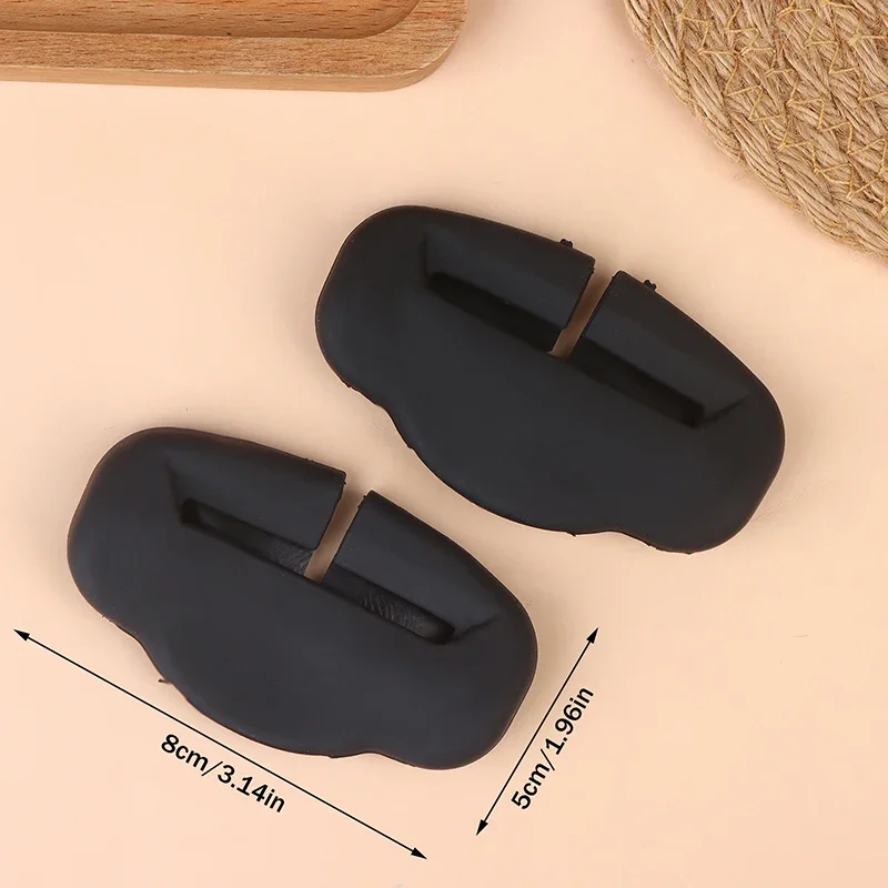 2Pcs Seat Belt Buckle Cover Anti-Scratch Rubber Car Seat Buckle Protector Clip Protection Cover Universal For SUV Sedan
