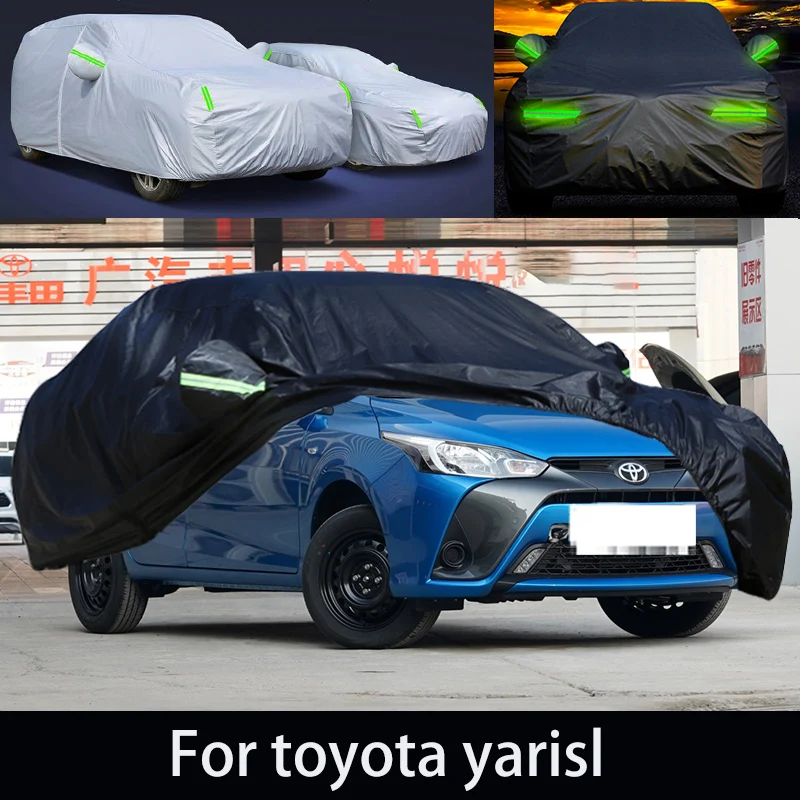 

Для toyota yarisl авто анти-снег, анти-замораживание, Анти-пыль, анти-пилинг краски и муравьиная фотозащита крышки