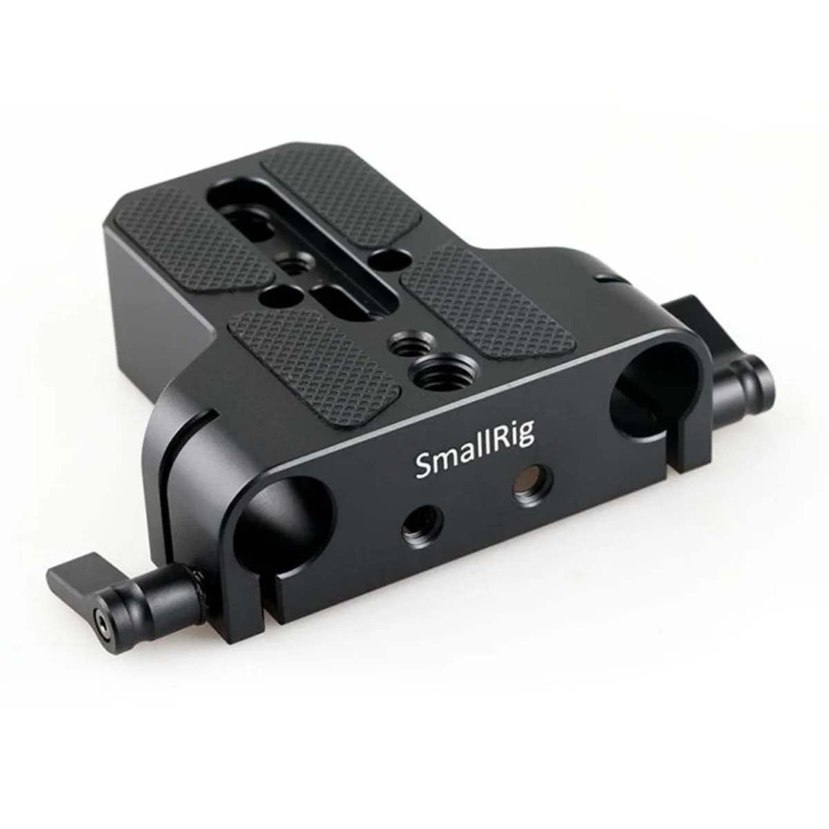 M85K  Camera Base Plate with Dual 15mm Rod Rail Clamp FS7 A7 Series C100 C300 C500 GH5 1674 - view 4