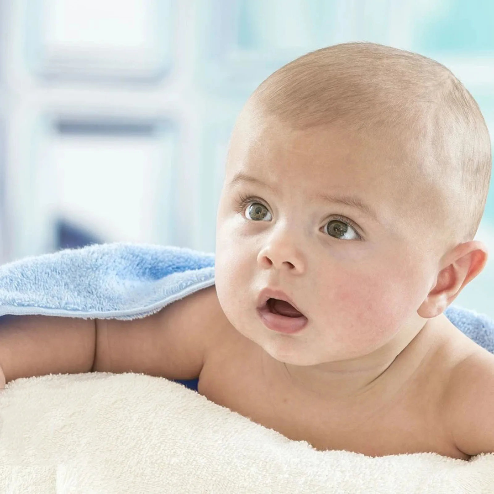 4Pcs Bamboo Fiber Towels Soft Water Absorption Kids Washcloth Unisex Baby Face Towels Simple Pattern Durable Use