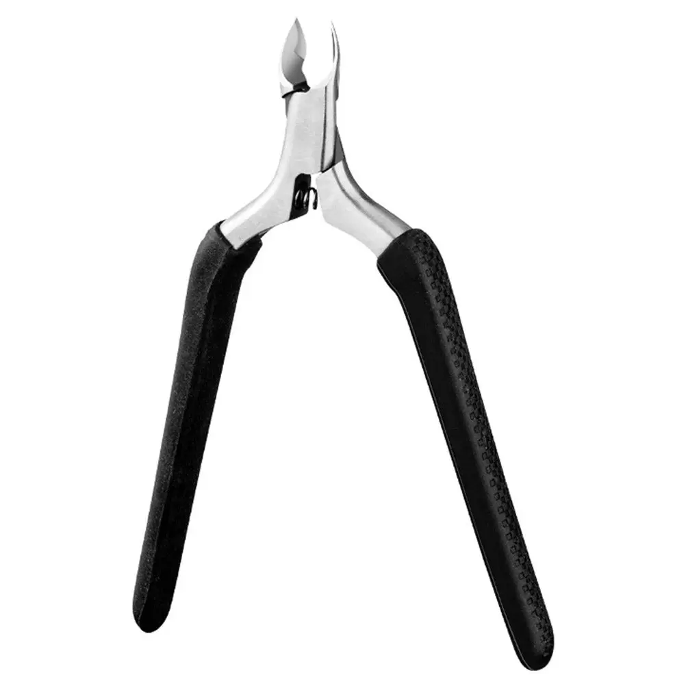 

1Pcs Dead Skin Trimmer Stainless Steel Cuticle Nipper Nail Barb Trimming Tool Home Travel Manicure Pedicure Nail Art Tool Black