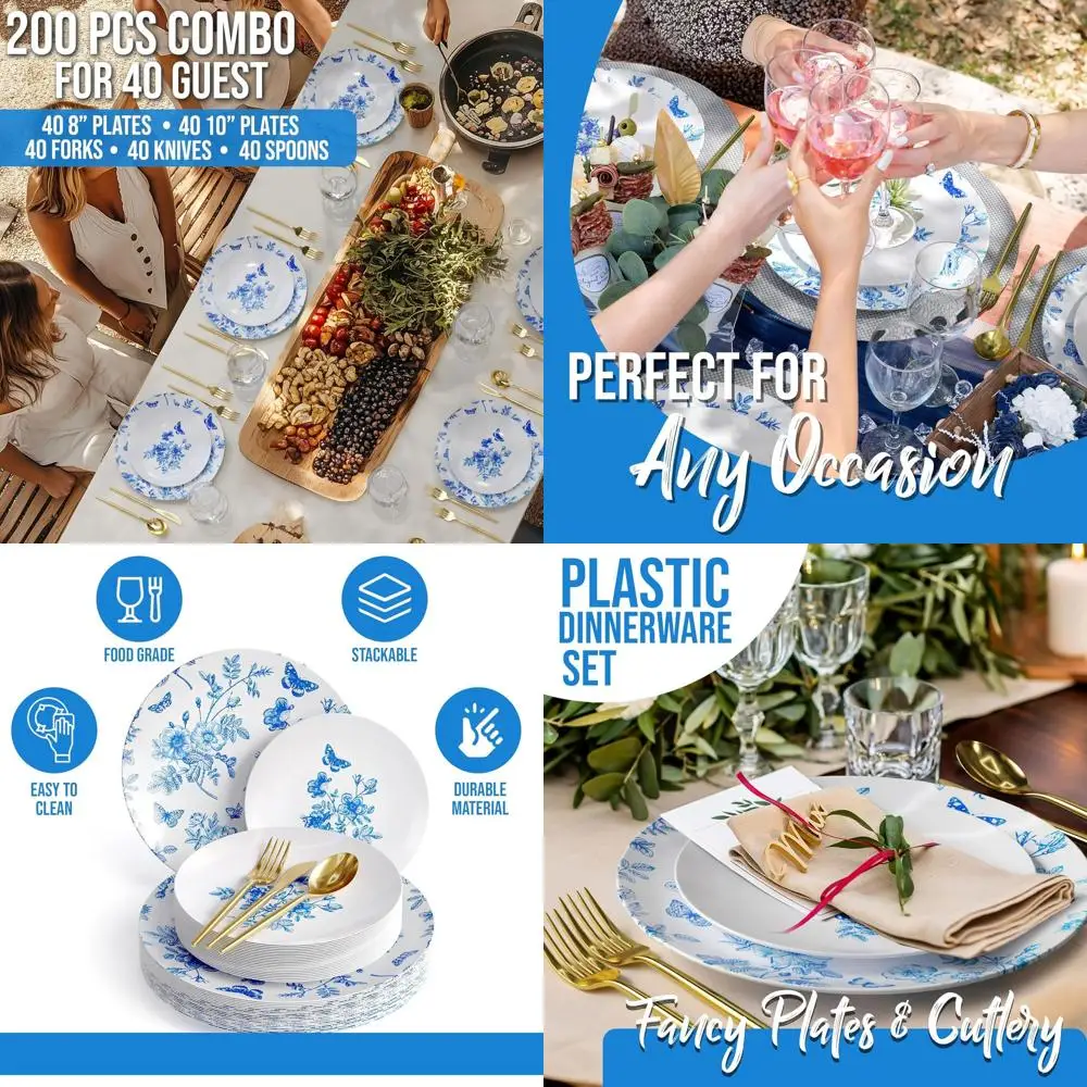 Disposable 200-Piec…