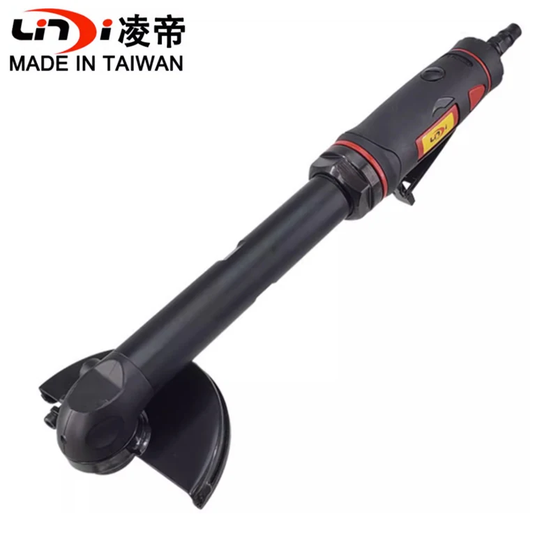 Lingdi AT-7104L pneumatic lengthened cutting machine 100MM Angle grinder polishing machine Bench grinder