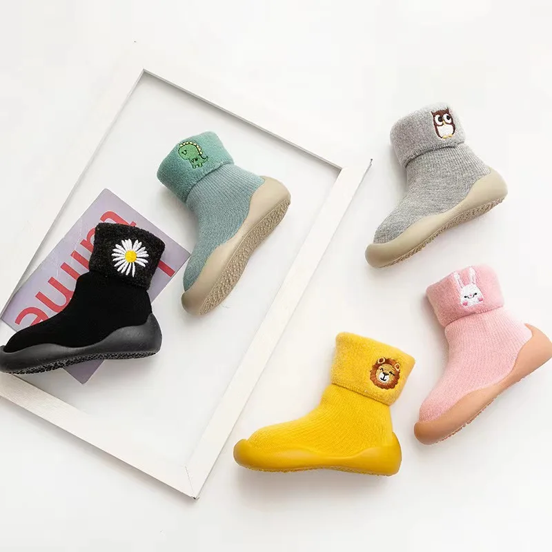 

Baby Walking Shoes Baby Indoor Shoes Soft Soled Anti Slip Children's Cotton Shoes
