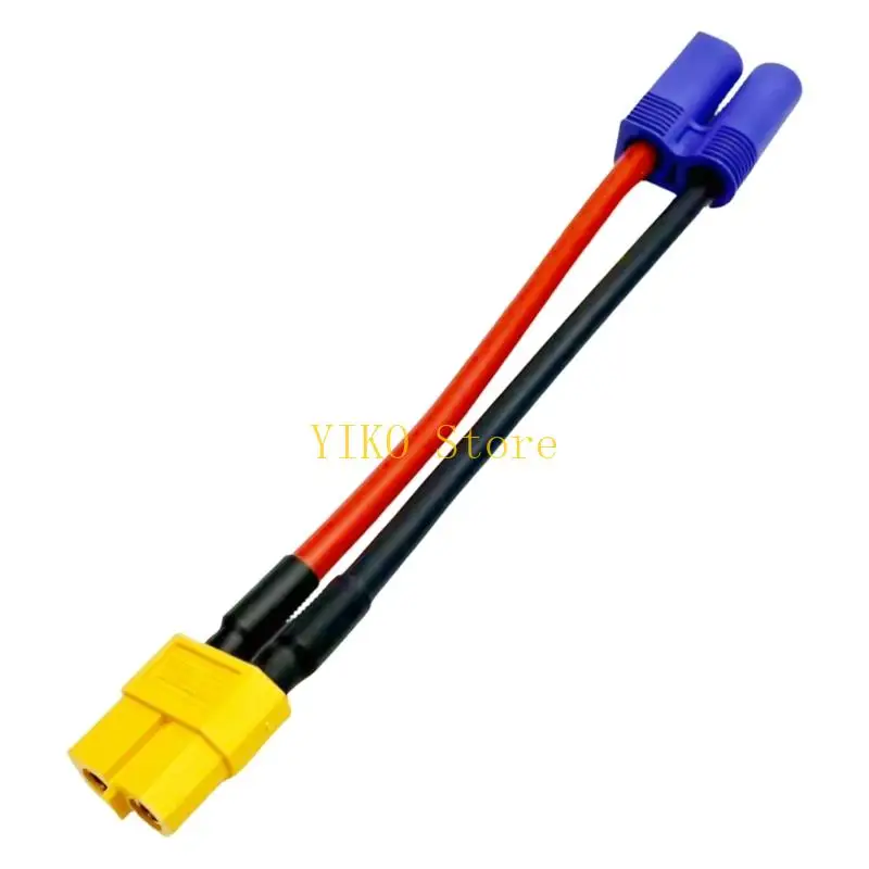 K32C Compactly 60 to EC5 Power Cable for Remote Battery Connector Adaptation, PVC Insulated 60 to EC5 Male/Female Power Cord for