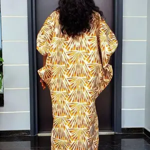 فساتين أفريقية للنساء بالإضافة إلى حجم داشيكي أنقرة الترتر الزي اللباس مسلم حفل زفاف طويل ماكسي اللباس الملابس أفضل 6 فستان حفل أفريقي للمبيعات - رقم 2