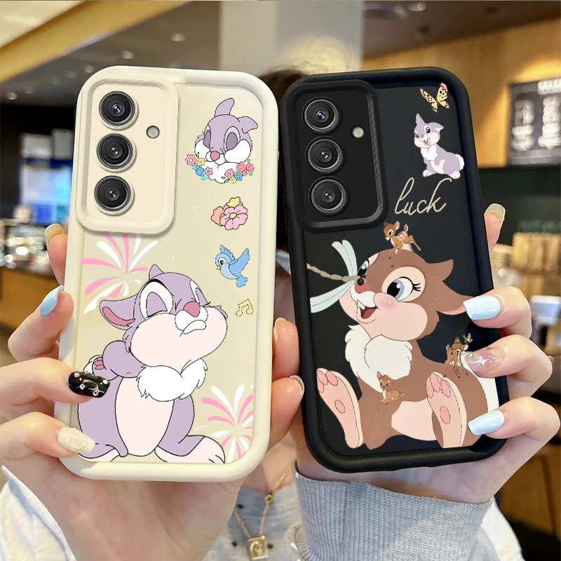 

Disney Bambi Thumper Phone Case For Samsung Galaxy A36 A35 A34 A33 A32 5G A31 A30 A24 A23 A22 A16 A12 A50S M55 Shockproof Cover