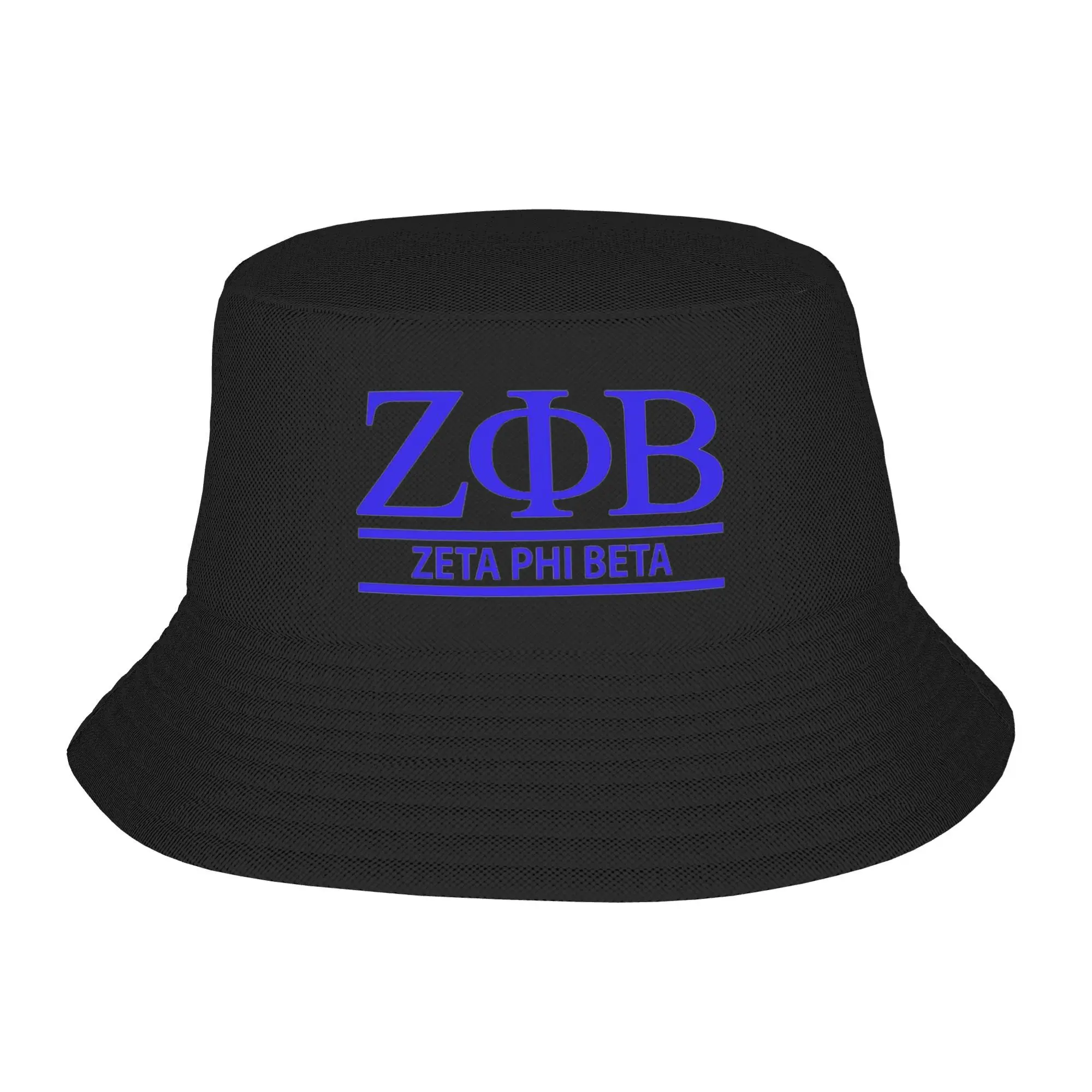 

Zeta Phi Beta Greek Letter 1920 ZOB Bucket Hat Panama Bob Hats Outdoor Autumn For Summer Beach Fishing Unisex Fisherman Caps