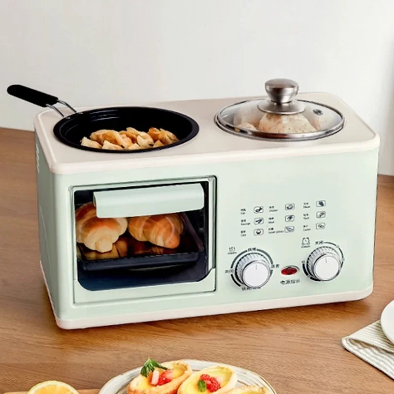 Picture 7: Four-in-one Breakfast Machine Multi-function Frying, Baking, Steaming and Cooking Oven Household Toaster Sandwich To Cultivate