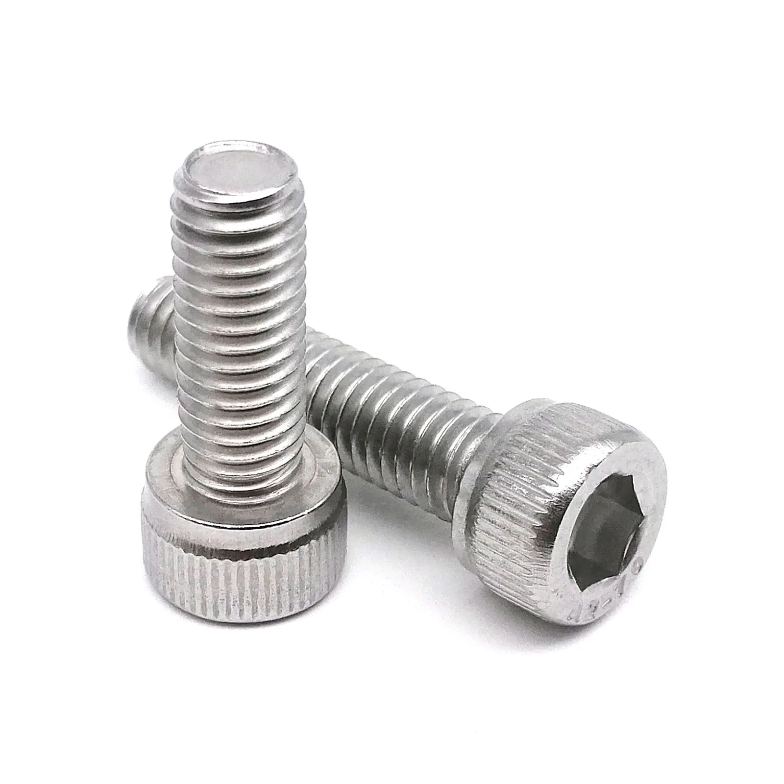 HZYUEGOU M2 M2.5 M3 M4 M5 M6 M8 304 A2-70 Edelstahl DIN912 Sechskant-Innensechskant-Schraube Länge 4-100mm – Detail 4
