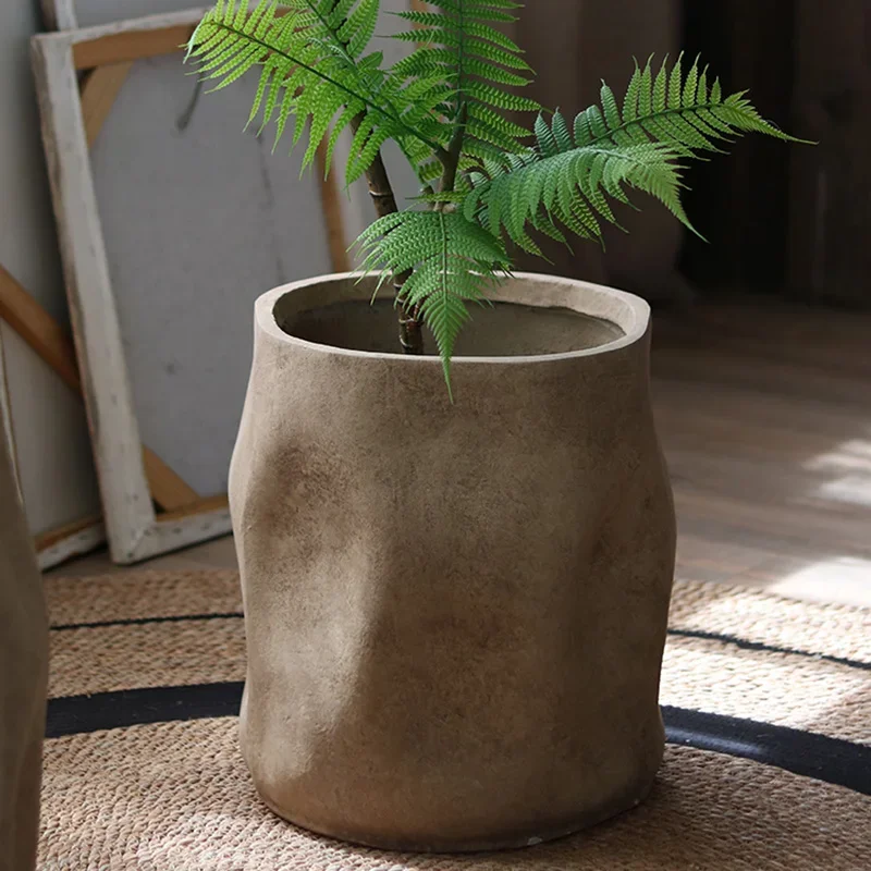 Vaso da fiori moderno e originalità Balcone estetico Decorazione in stile nordico Grandi vasi da fiori e fioriere Forniture da giardino Maceta FYFP