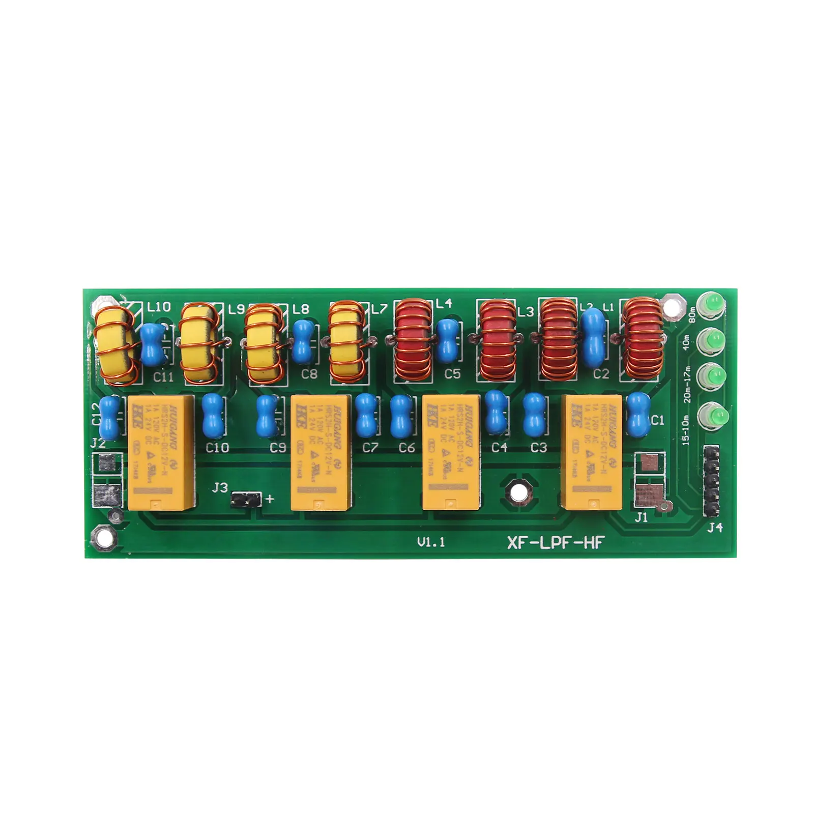 

Assembled 3.5MHz-30MHz LPF 100W HF Low Pass Filter for Shortwave Radios
