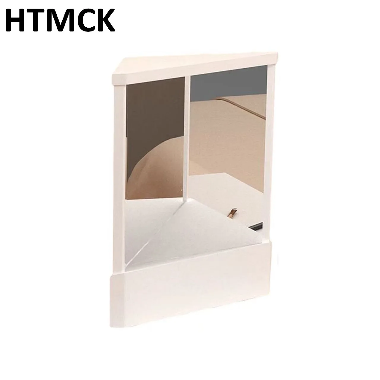 HTMCK Professional True Mirror Non Reversing Mirror Clear Inverted Mirror For Makeup Vanity Table Bedroom