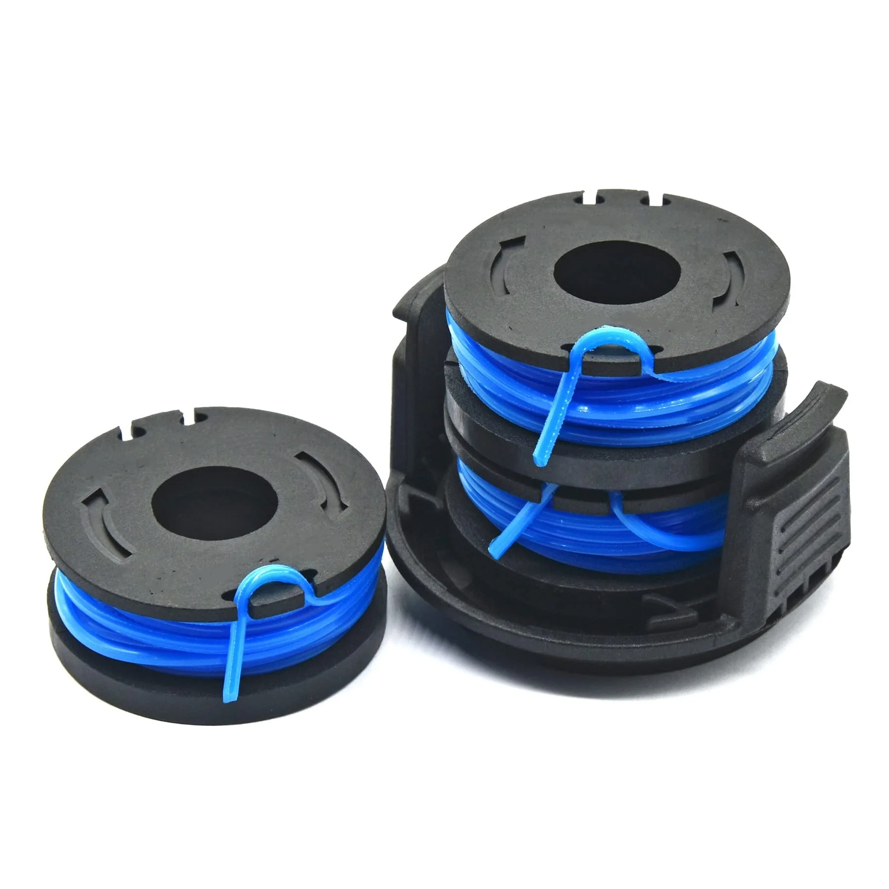 3 Spool and 1 Cover Replacement Kit For FOR Harbor For freight 20V Electric String Trimmer Models 20115E B 19115C B