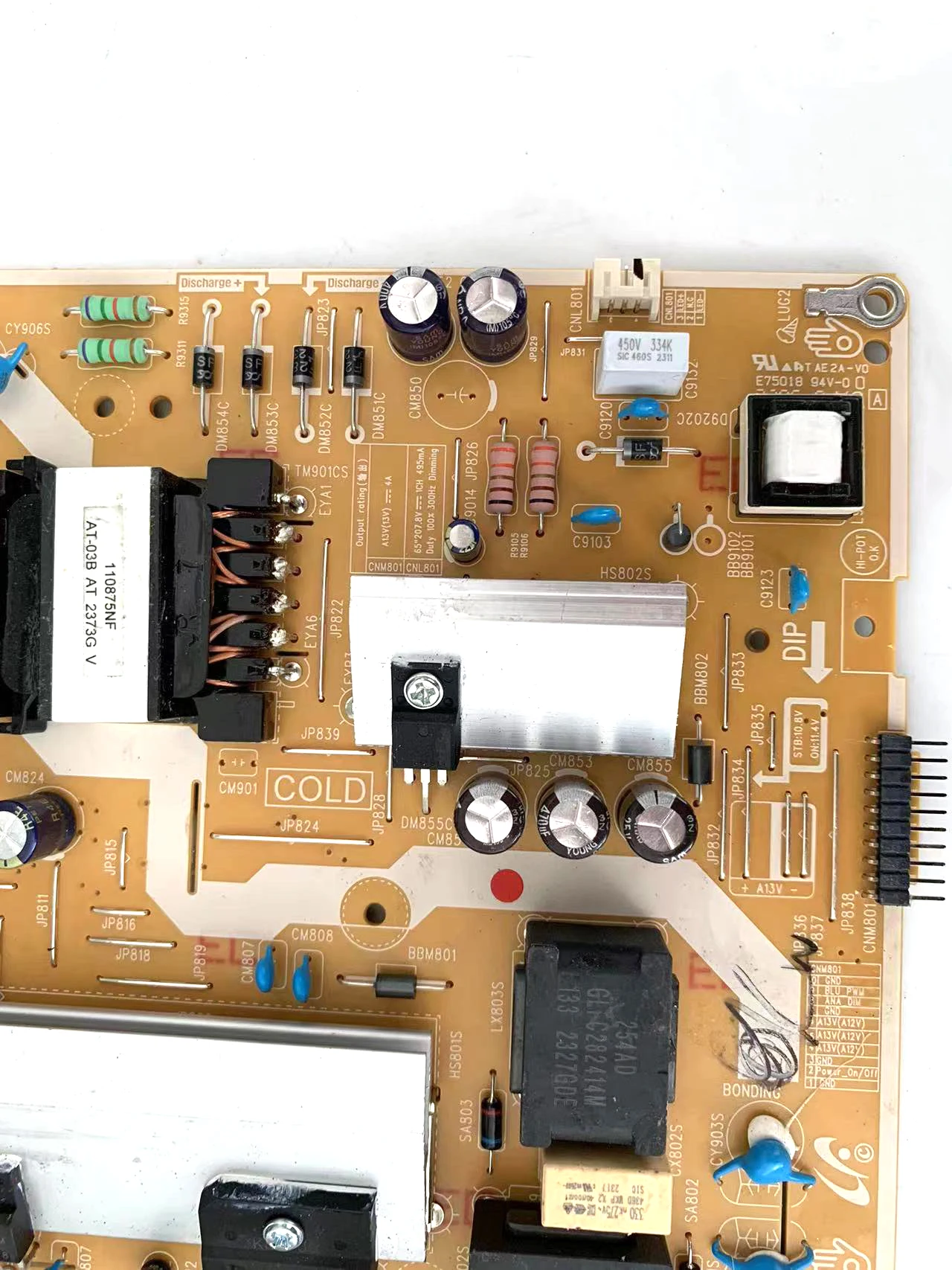 Corner break Genuine 3in1_Kant_Su2e_JDM_65_CHS Power Supply Board Has Been Tested Works Normality Suitable for 65" 65inch TV