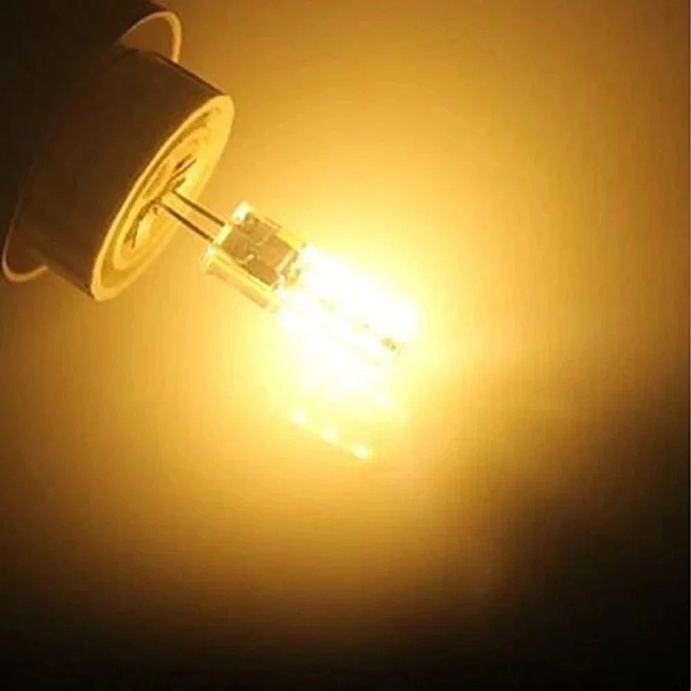 10PCS NEW Dimmable Mini G4 LED COB Lamp 6W Bulb AC DC 12V 220V Candle Lights Replace 30W 40W Halogen for Chandelier Spotlight