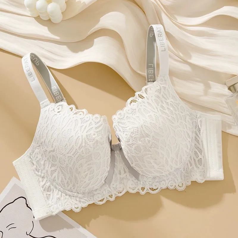 

Women's Beauty Lace Bra Plus Size Non Padded Minimizer Bra