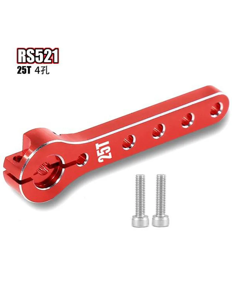 25T Extended Metal Servo Horn Arm for RC Car Boat Airplane Models, RS521