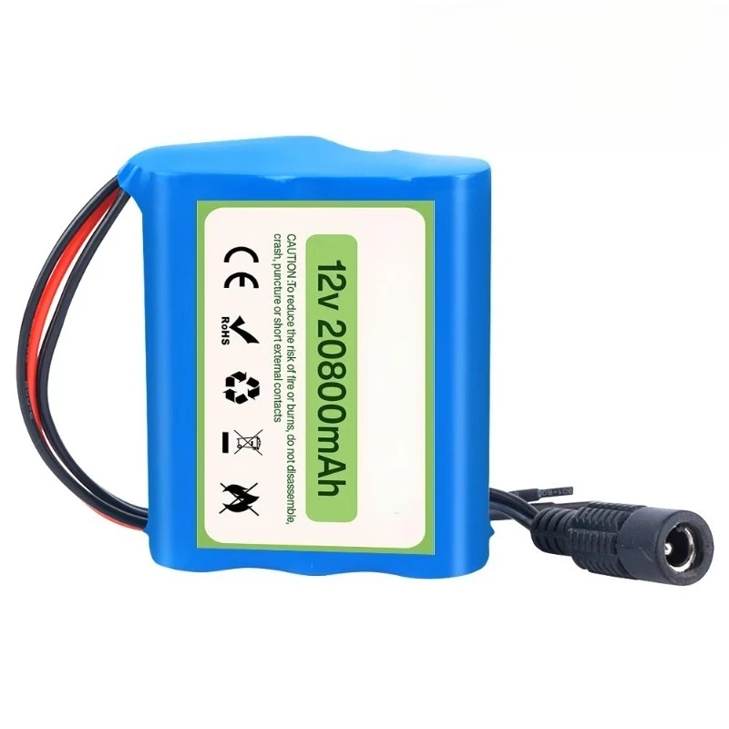 High Performance 12V 20800mAh Rechargeable Lithium Battery Reliable Stable Output Energy Storage Backup Power Source