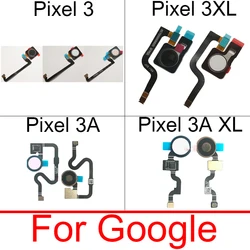 Fingerprint Sensor Menu Button Flex Cable For Google Pixel 3 3XL 3A 3AXL Touch Home Side Button Flex Cable Replacement Parts