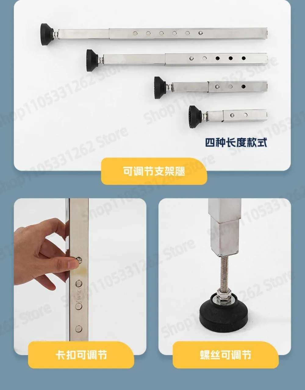 Car telescopic bed frame outdoor camping nap bed folding bed frame self driving car MPV universal