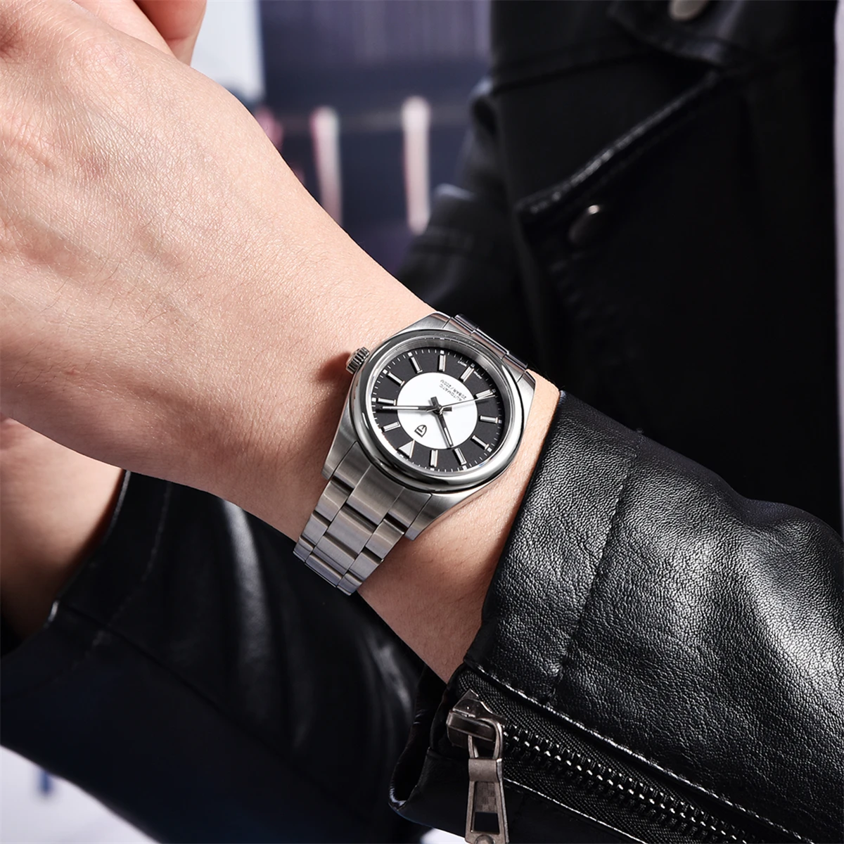 PAGANI DESIGN 2024 New Men\'s Automatic Mechanical Watches NH35A Classic Vintage Stainless Steel 200M Waterproof Sport Clock