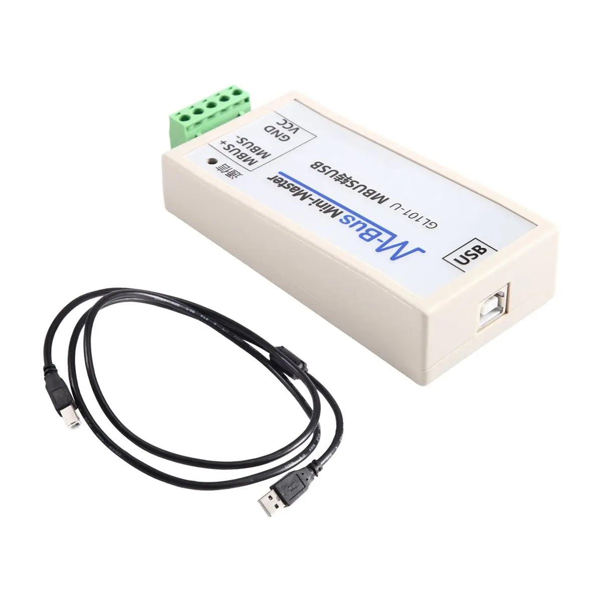 /M-BUS to USB Converter USB- Meter Reading Communication USB Power Supply Can Connect 200 Meters for Smart Meter