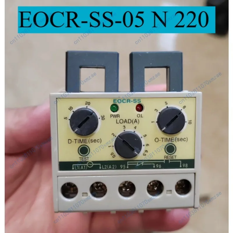 

Защитное устройство для двигателя EOCR-SS-05 N 220, поддерживает диапазон тока 0,5-6/6,5 А, напряжение 90-260 В переменного тока.