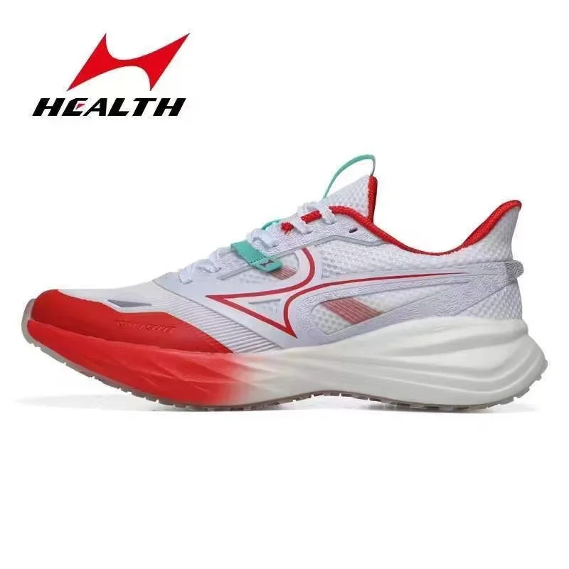 Health Score 100 Nylon Plate Full Hand Ultra-Light Assisted Ejection Students Marathon Sneakers, Flying Running Kilometer Shoes