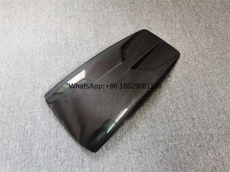 Car Decoration Accessories Exterior Carbon Fiber Novi Style Air Intake Scoop Roof Vent For McLaren 540C 570S