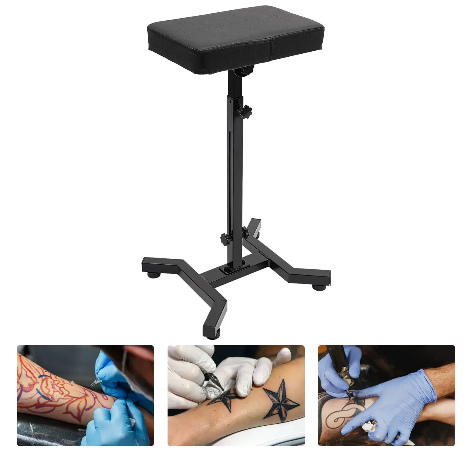 In hoogte verstelbare tattoo-armleuningstandaard – armleuning van 70–99 cm voor studio en spa