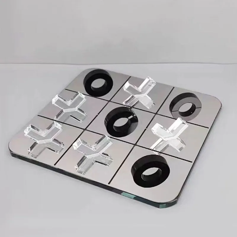 

Modern simple XO tic-tac-toe board ornament, home model room, bed and breakfast, desktop decoration