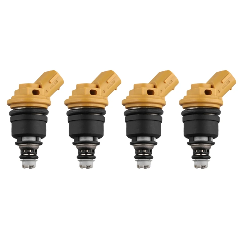 4PCS 16600-AA170 New Fuel Injector Nozzle For Subaru Outback Legacy Impreza Forester Baja 2004-2007 2.5L TURBO