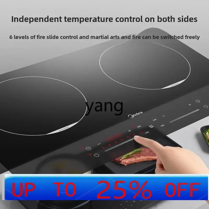 

CX 3500W High Power Household Double Head Mobile Electric Cooker Induction Cooker