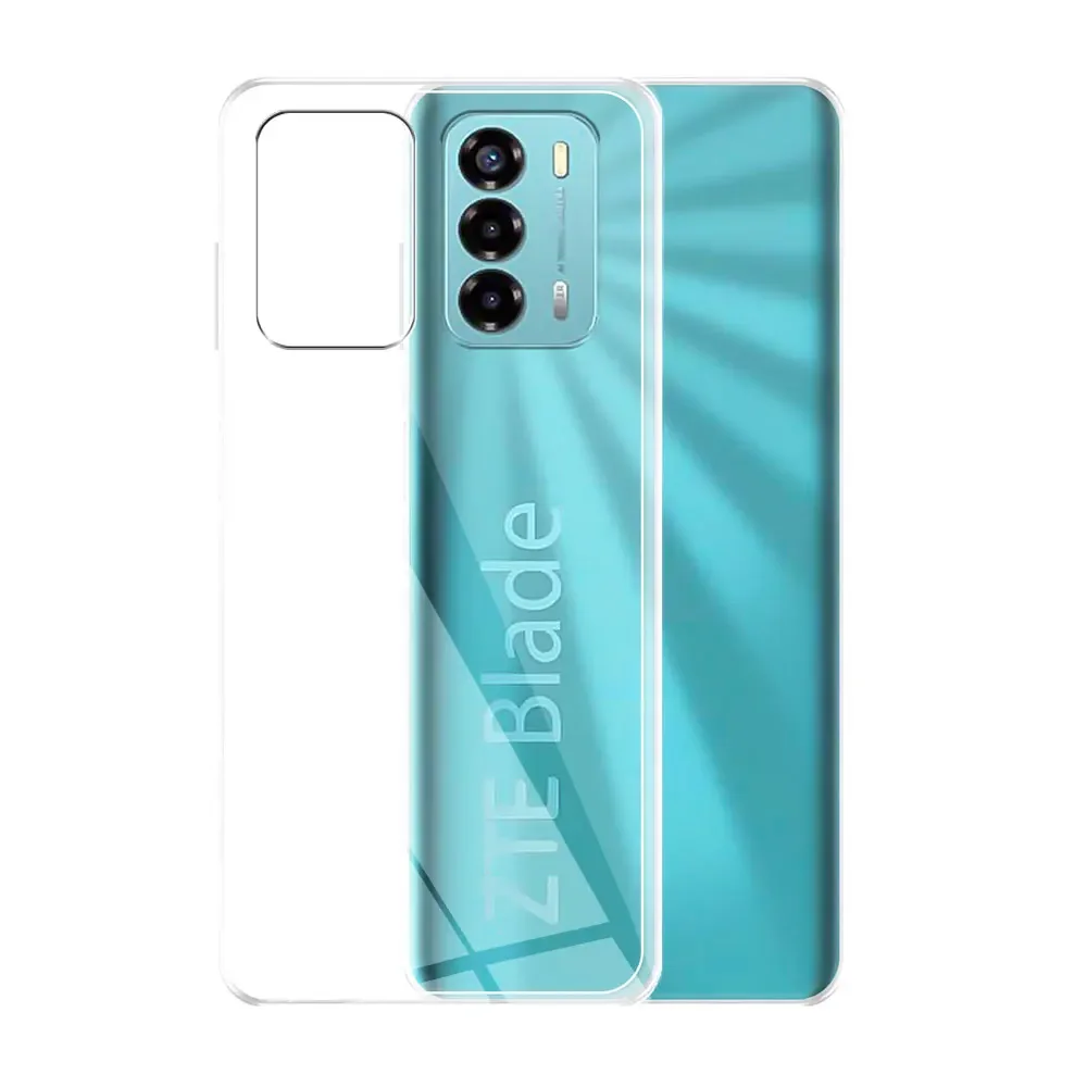 For ZTE Blade V40 Vita Case Silicone Soft Transparent Phone Case For Blade V40 Vita Clear Cover Funda For ZTE V40 Vita Coque