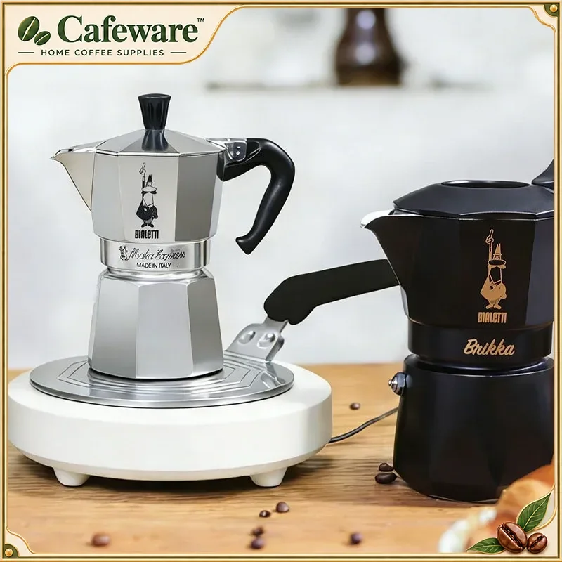 Bialetti Stainless Steel Induction Heat Diffuser Plate Moka Pot Coffee Maker Heat Conduction Tray For Home Kitchen Cookware