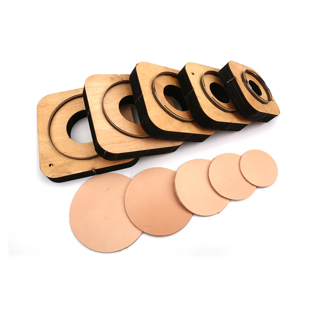 DIY Leather craft circle round cutting dies customized size