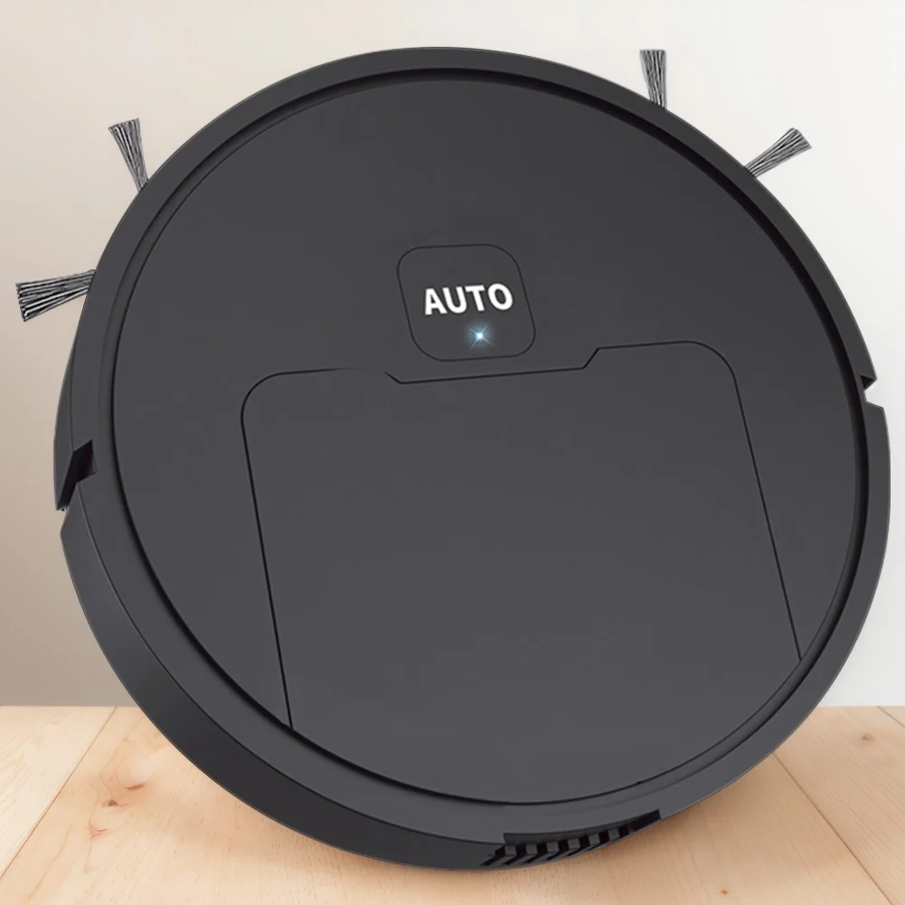 Sweeper Robot 75 Min Runtime Automatic Cleaning Sweeping Machine USB Rechargeable 1000Pa Suction for Pet Hair Carpets and Floors