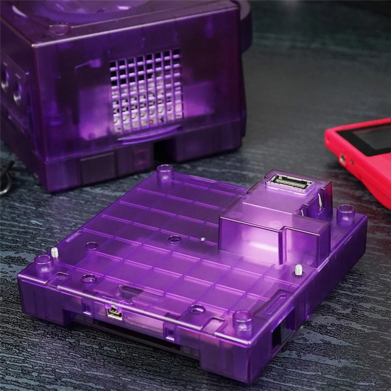 

ABZZ-For Gameboy Player Gamecube Shell Replacement Case For GBA Game Case For Nintendo Gamecube Console Parts