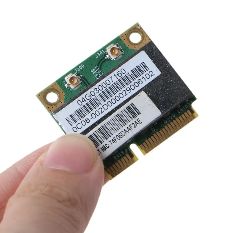 ミニ PCI-E WiFi カードラップトップワイヤレスネットワーク Wlan レシーバーハーフ PCIE BT4.0